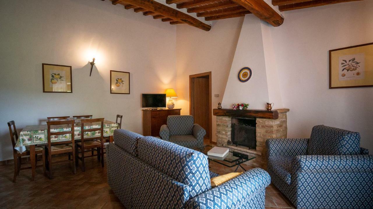 Poggio Al Palio Aparthotel San Lorenzo a Merse Exterior foto