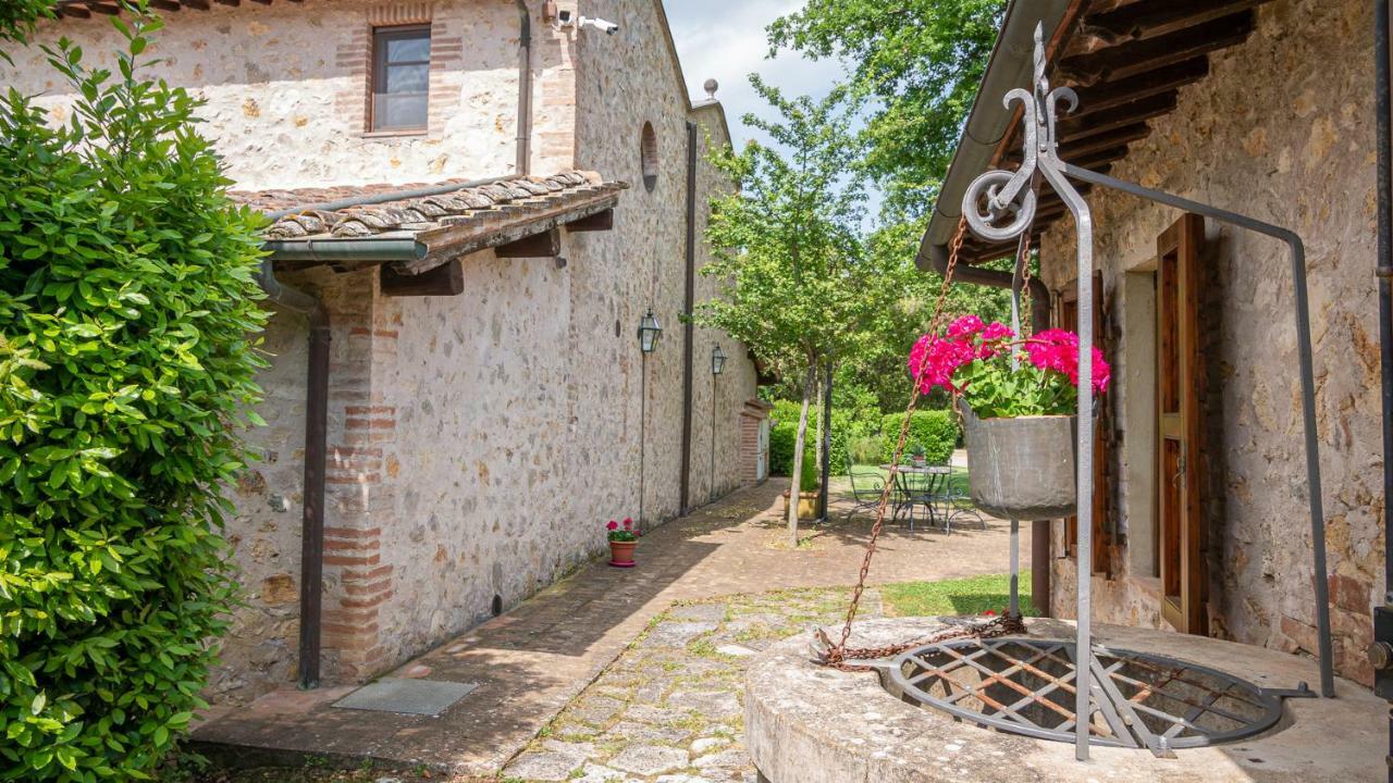 Poggio Al Palio Aparthotel San Lorenzo a Merse Exterior foto