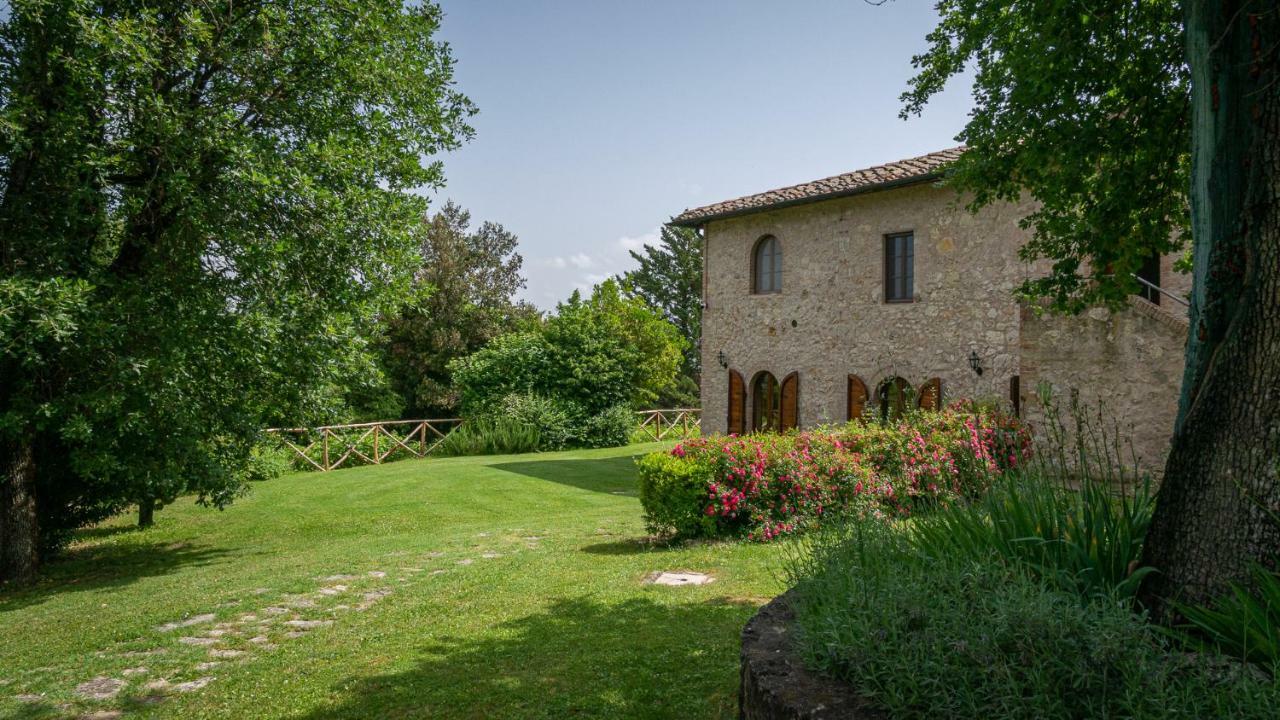 Poggio Al Palio Aparthotel San Lorenzo a Merse Exterior foto